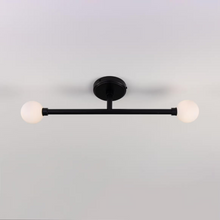 Monto Double Globe Slim Bathroom Ceiling Light