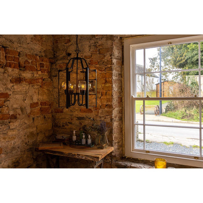 Portroe 4-Light Outdoor Hanging Lantern