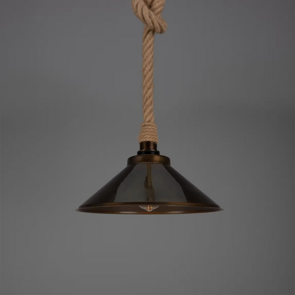 Naxos Jute Rope Pendant Light