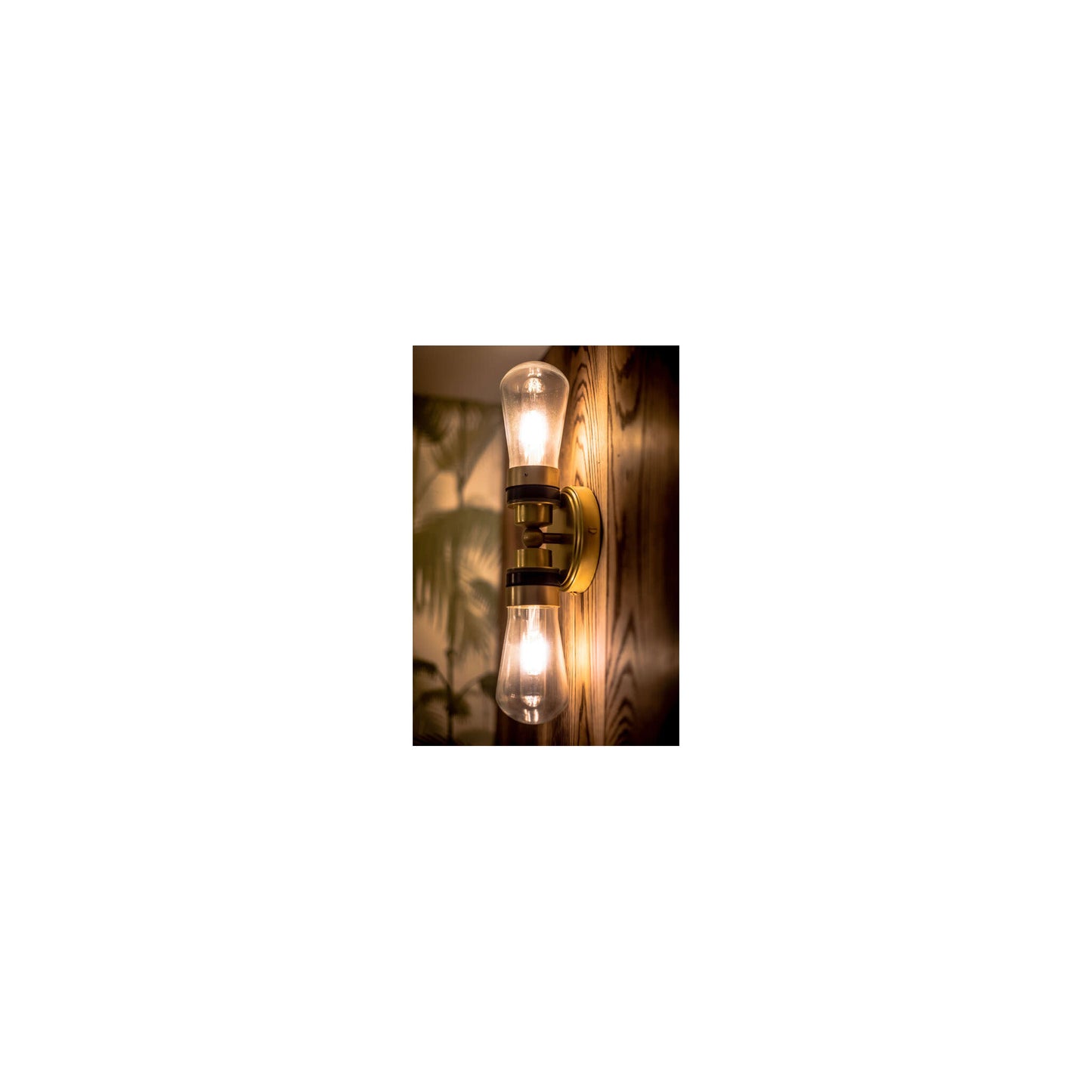 Ara Double Bathroom Wall Light IP65