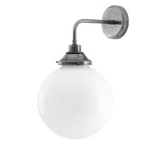 Pelagia Opal Glass Wall Light