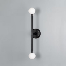 Monto Double Globe Slim Bathroom Wall Light