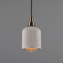 Osier Organic Ceramic Bathroom Pendant Light