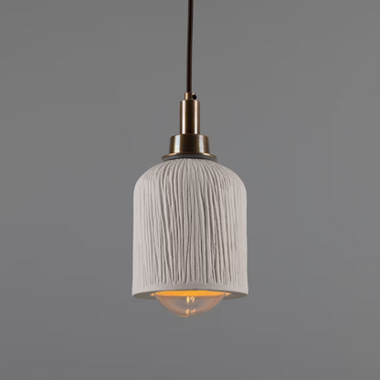 Osier Organic Ceramic Bathroom Pendant Light