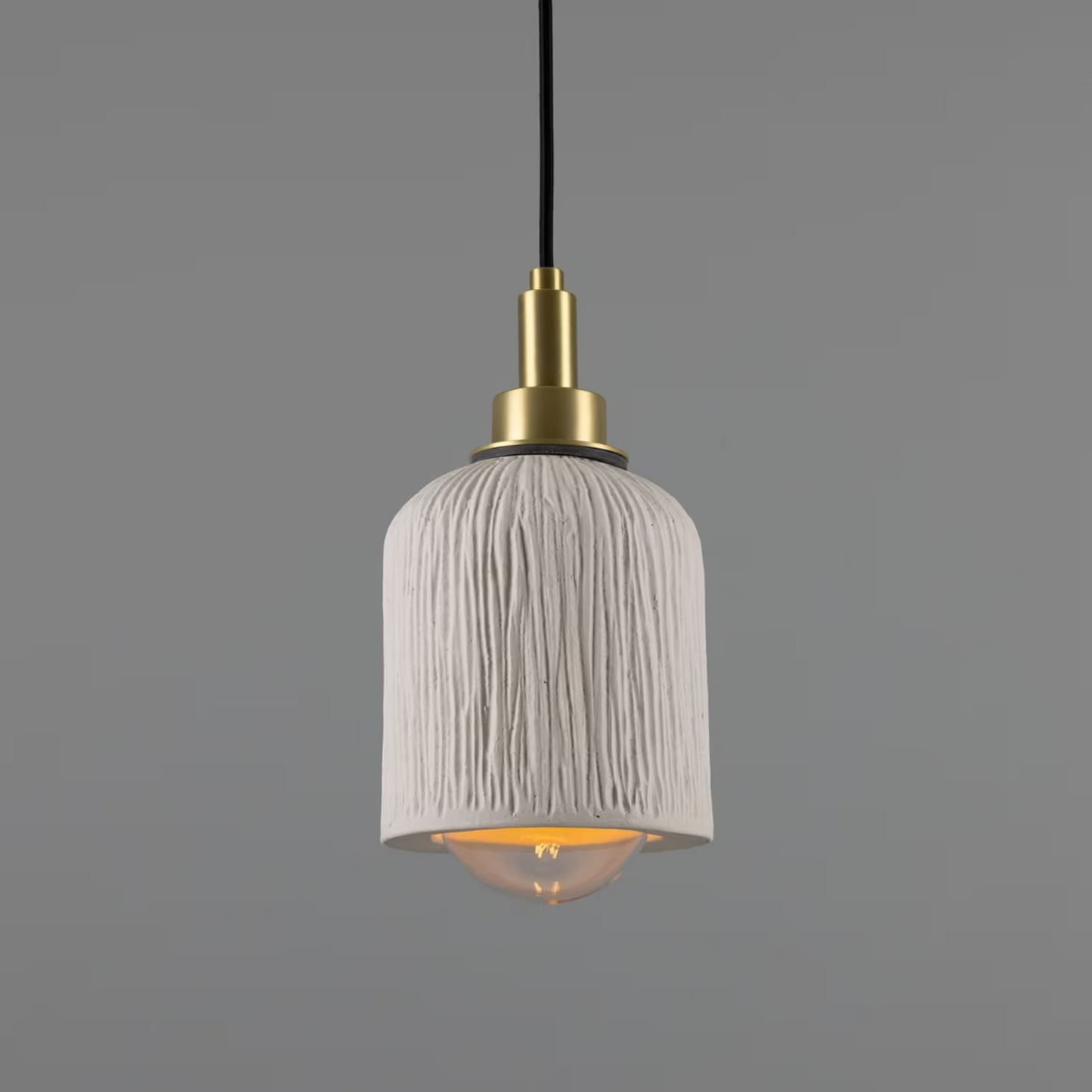 Osier Organic Ceramic Bathroom Pendant Light