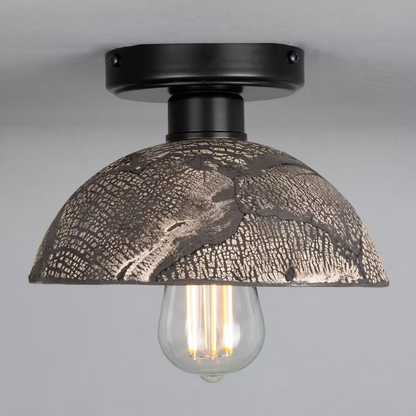 Kauri Organic Ceramic Dome Ceiling Light