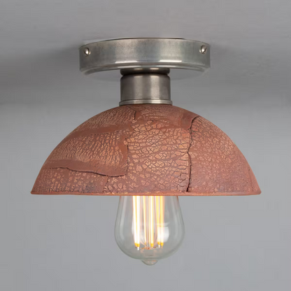Kauri Organic Ceramic Dome Ceiling Light