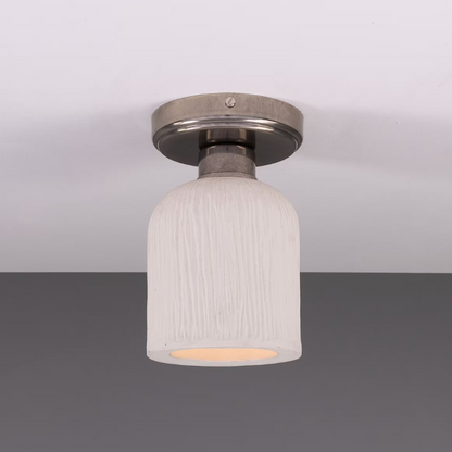 Osier Organic Ceramic Ceiling Light