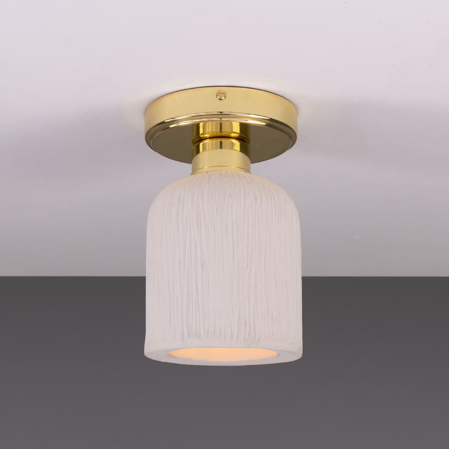 Osier Organic Ceramic Ceiling Light