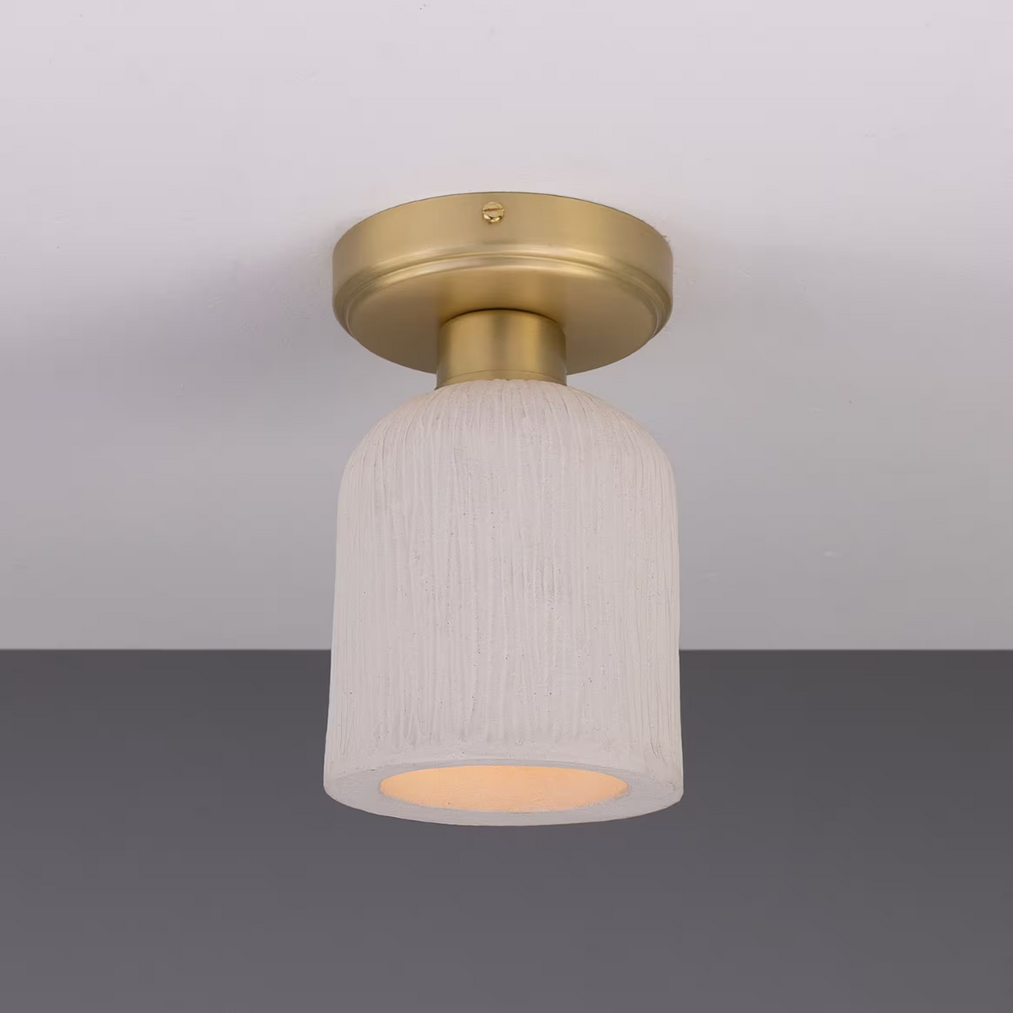 Osier Organic Ceramic Ceiling Light