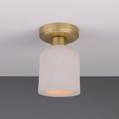 Osier Organic Ceramic Ceiling Light
