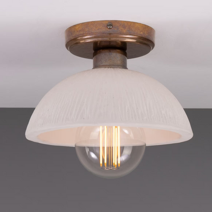 Kauri Organic Ceramic Dome Ceiling Light