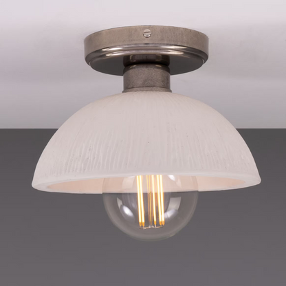 Kauri Organic Ceramic Dome Ceiling Light