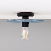 Bog Oak Organic Ceramic Disc Ceiling Light