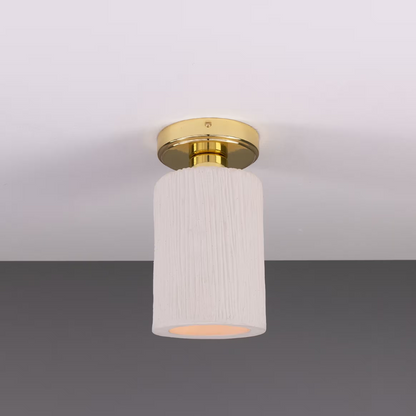 Senna Organic Ceramic Ceiling Light