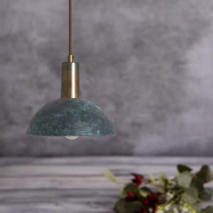 Kauri 20cm Organic Ceramic Dome Pendant