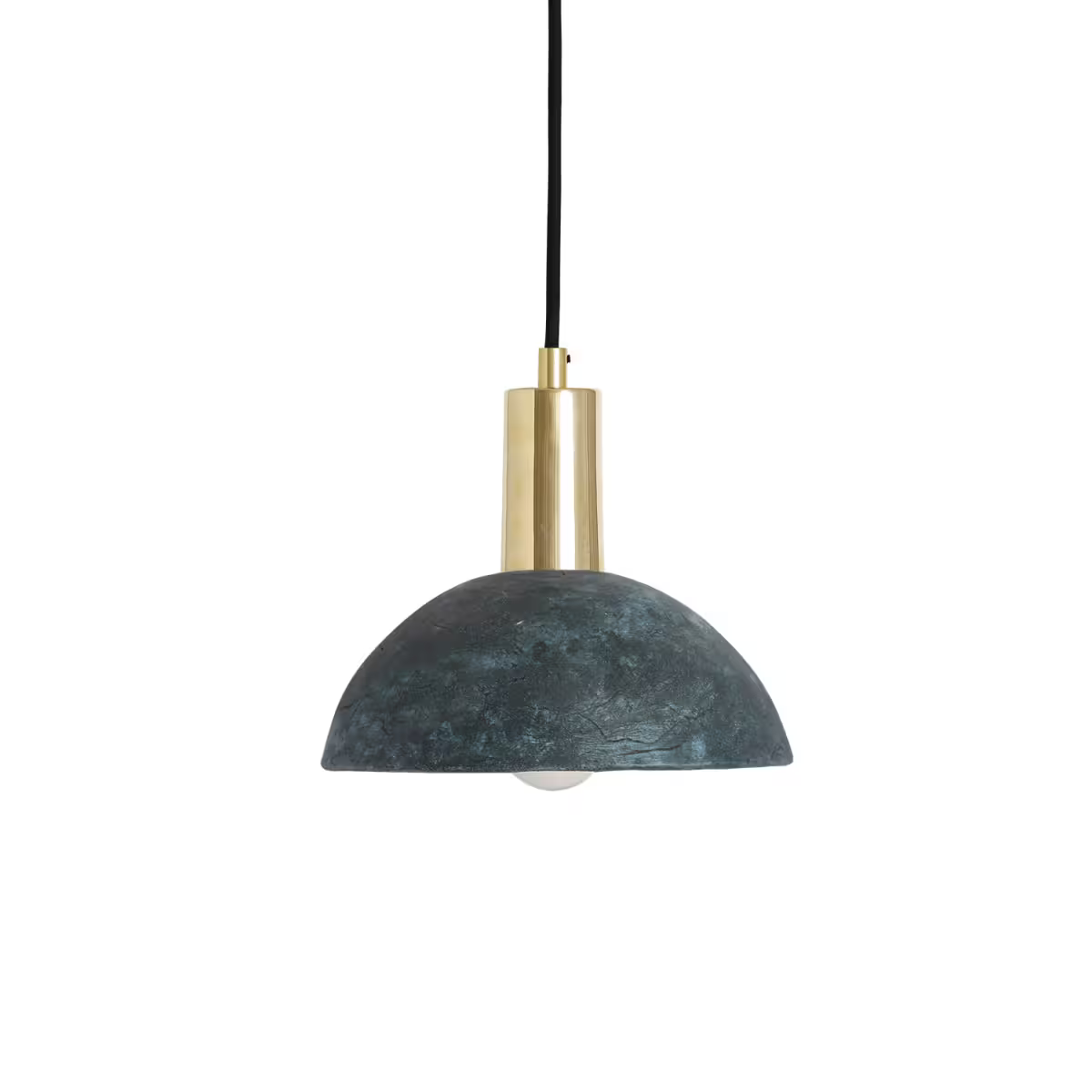 Kauri 20cm Organic Ceramic Dome Pendant