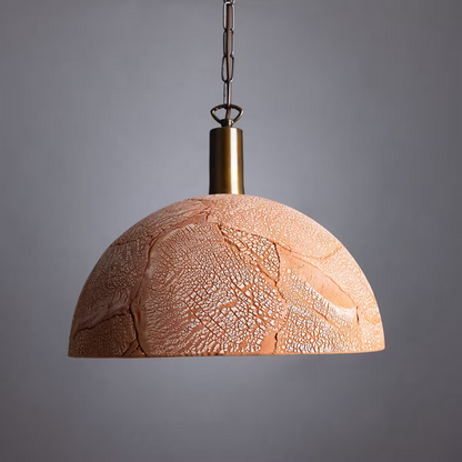 Kauri Organic Ceramic Dome Pendant