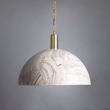 Kauri Organic Ceramic Dome Pendant