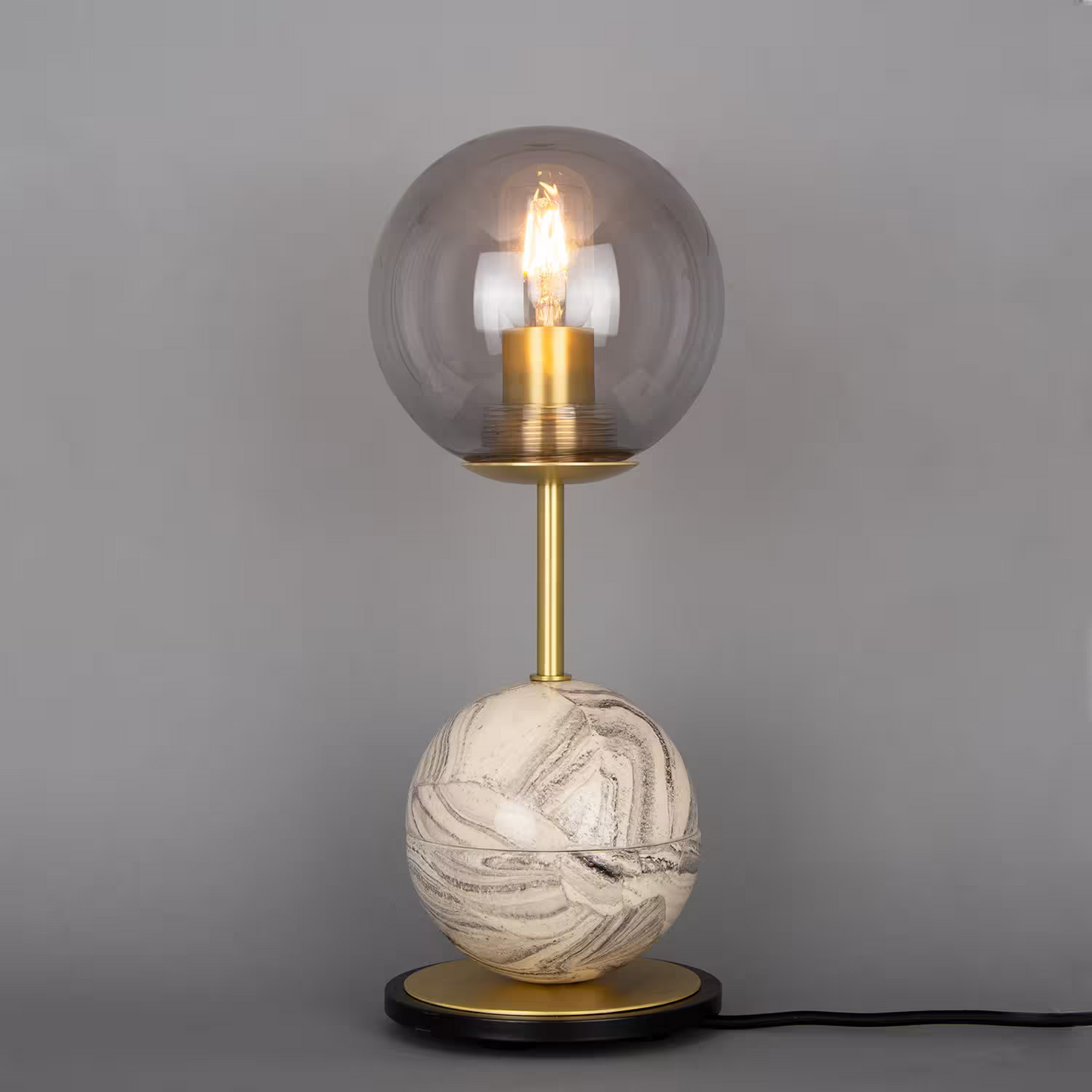 Zapp Marbled Ceramic Table Lamp