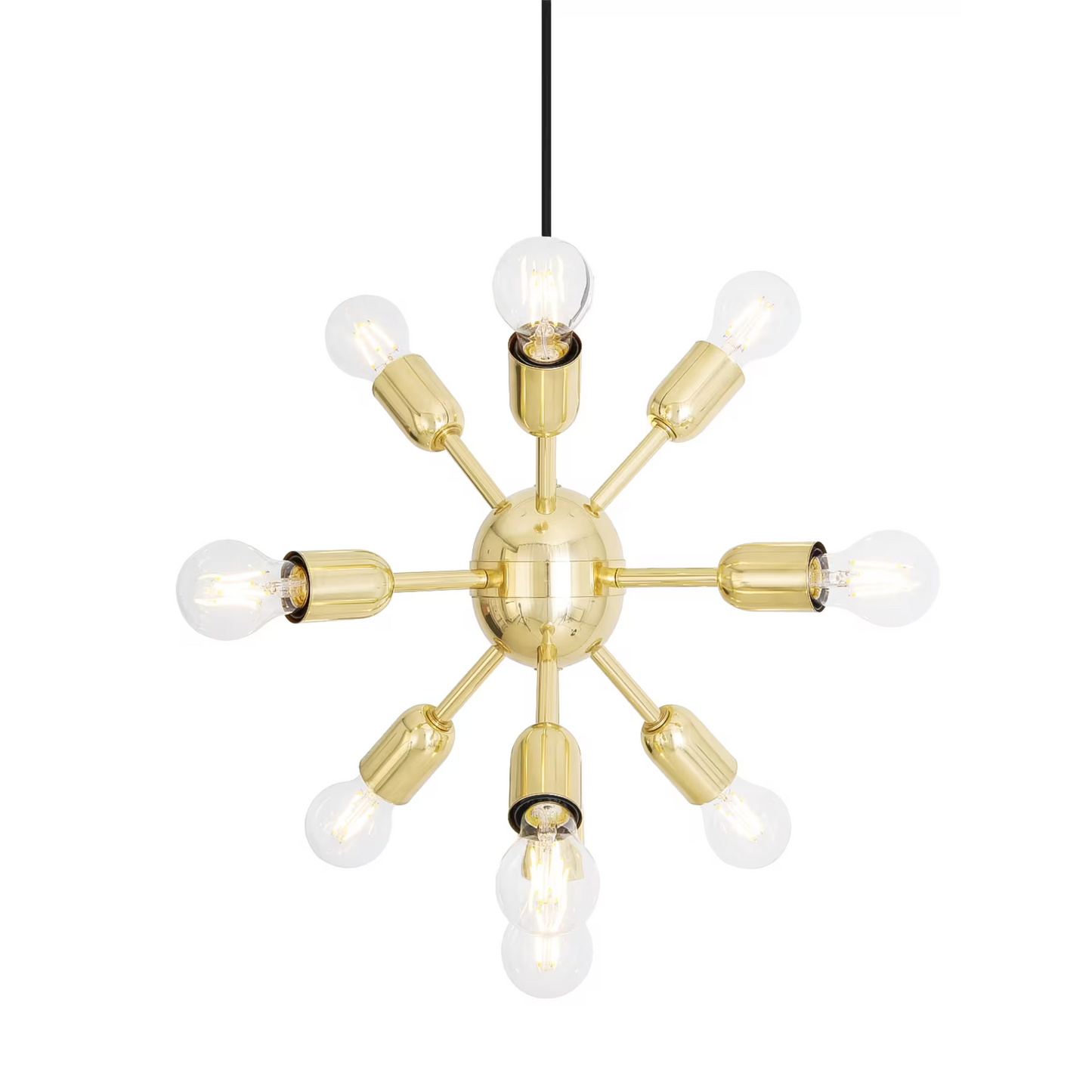 Glenties 10-Light Small Sputnik Chandelier