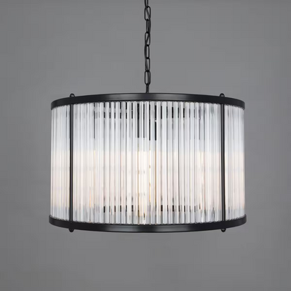Caledon Grand Pendant in Matt Black