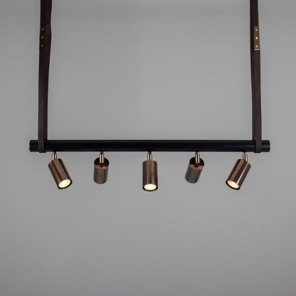 Holmes 5-Light Linear Island Pendant