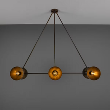 Eclipse 6-Light Brass Dome Pedant