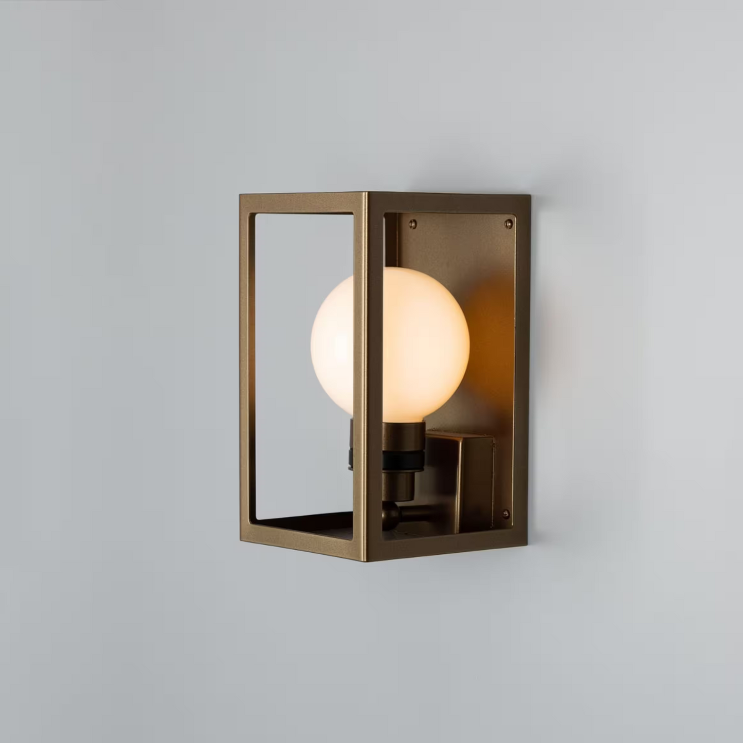 Hamilton Outdoor Box Lantern Wall Light