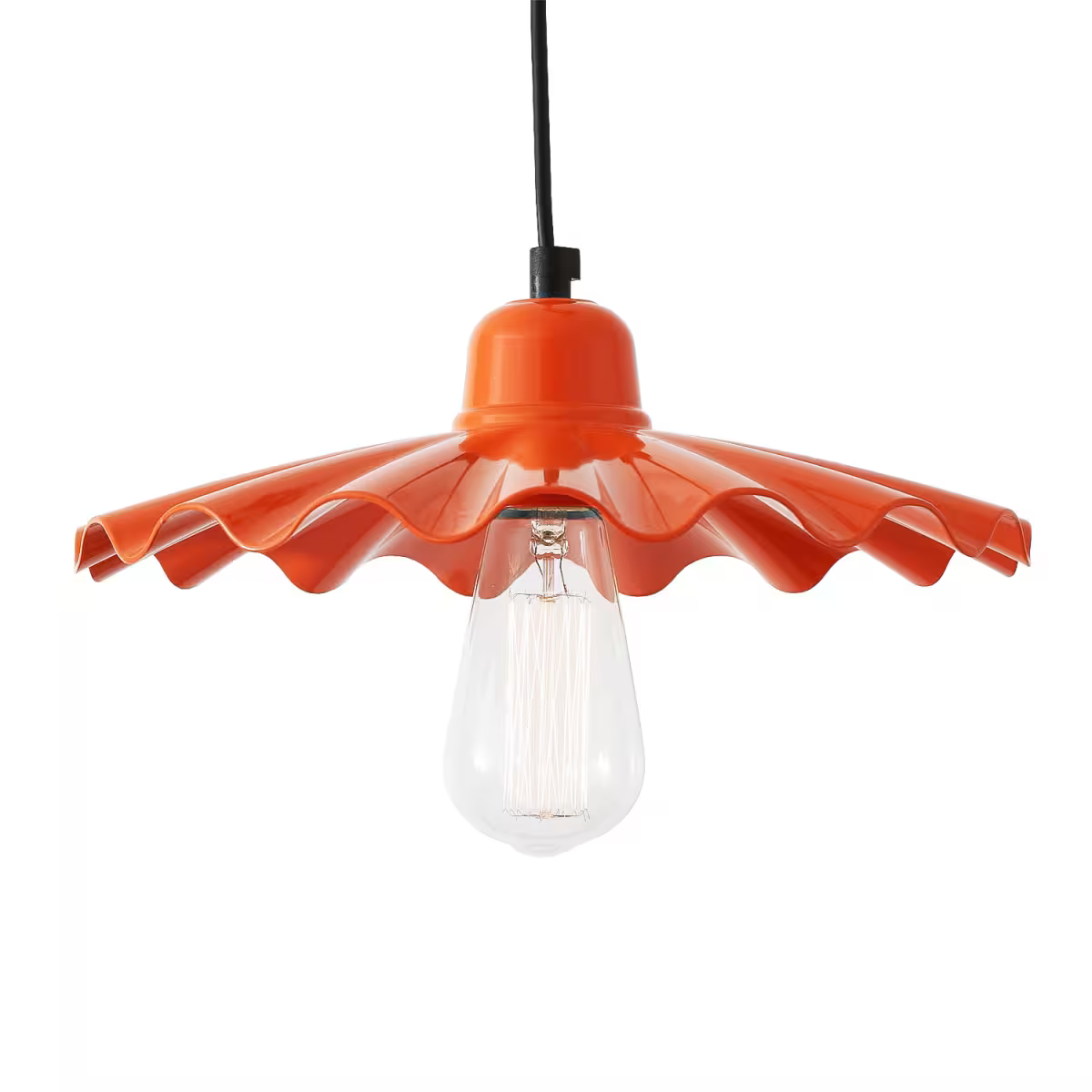 Ardle 30cm Ripple Shade Factory Pendant