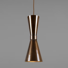 Amias Mid-Century Brass Pendant