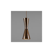 Amias Mid-Century Brass Pendant