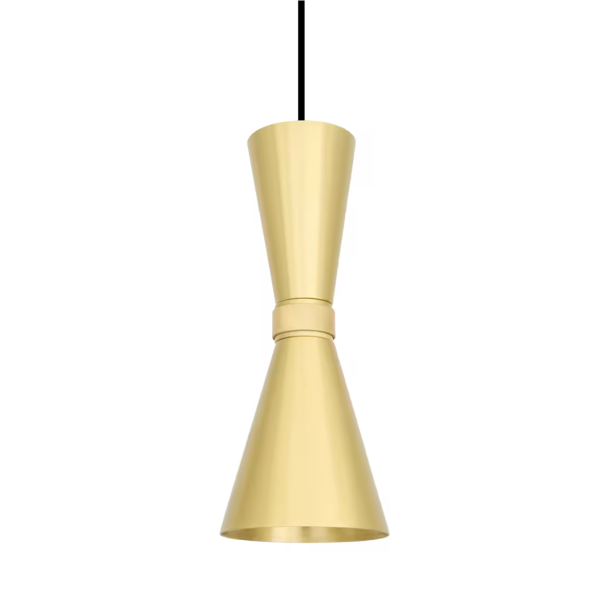Amias Mid-Century Brass Pendant