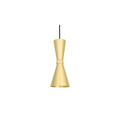 Amias Mid-Century Brass Pendant