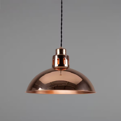 Berlin Vintage Copper Pendant Light 30cm