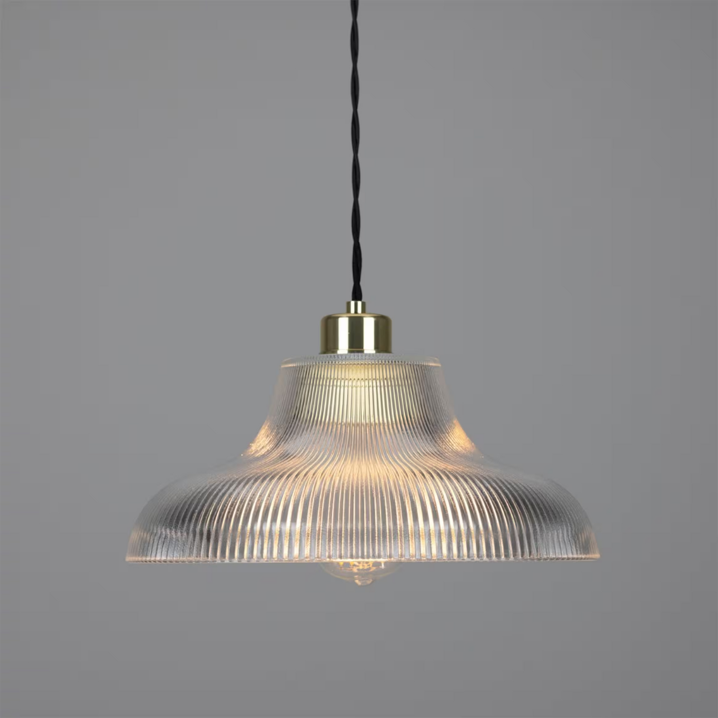 Mono Vintage Railway Glass Pendant