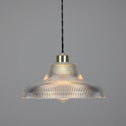 Mono Vintage Railway Glass Pendant