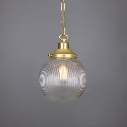 Fitzroy 20cm Holophane Globe Pendant