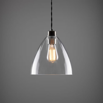 Luang Modern Clear Glass Pendant