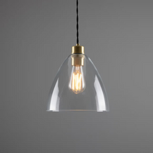 Luang Modern Clear Glass Pendant