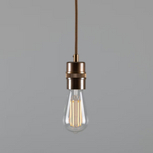 Devon Minimalist Brass Pendant