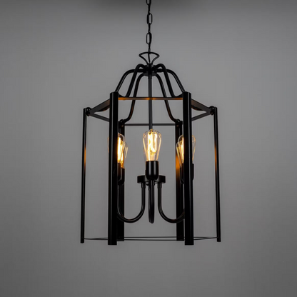 Portroe 4-Light Indoor Hanging Lantern
