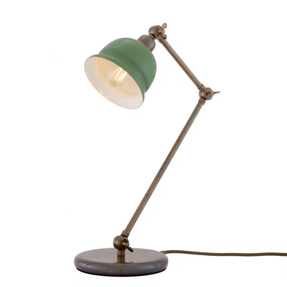 Nico Vintage Brass Table Lamp