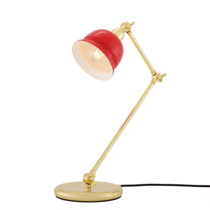 Nico Vintage Brass Table Lamp