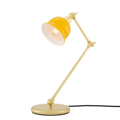 Nico Vintage Brass Table Lamp