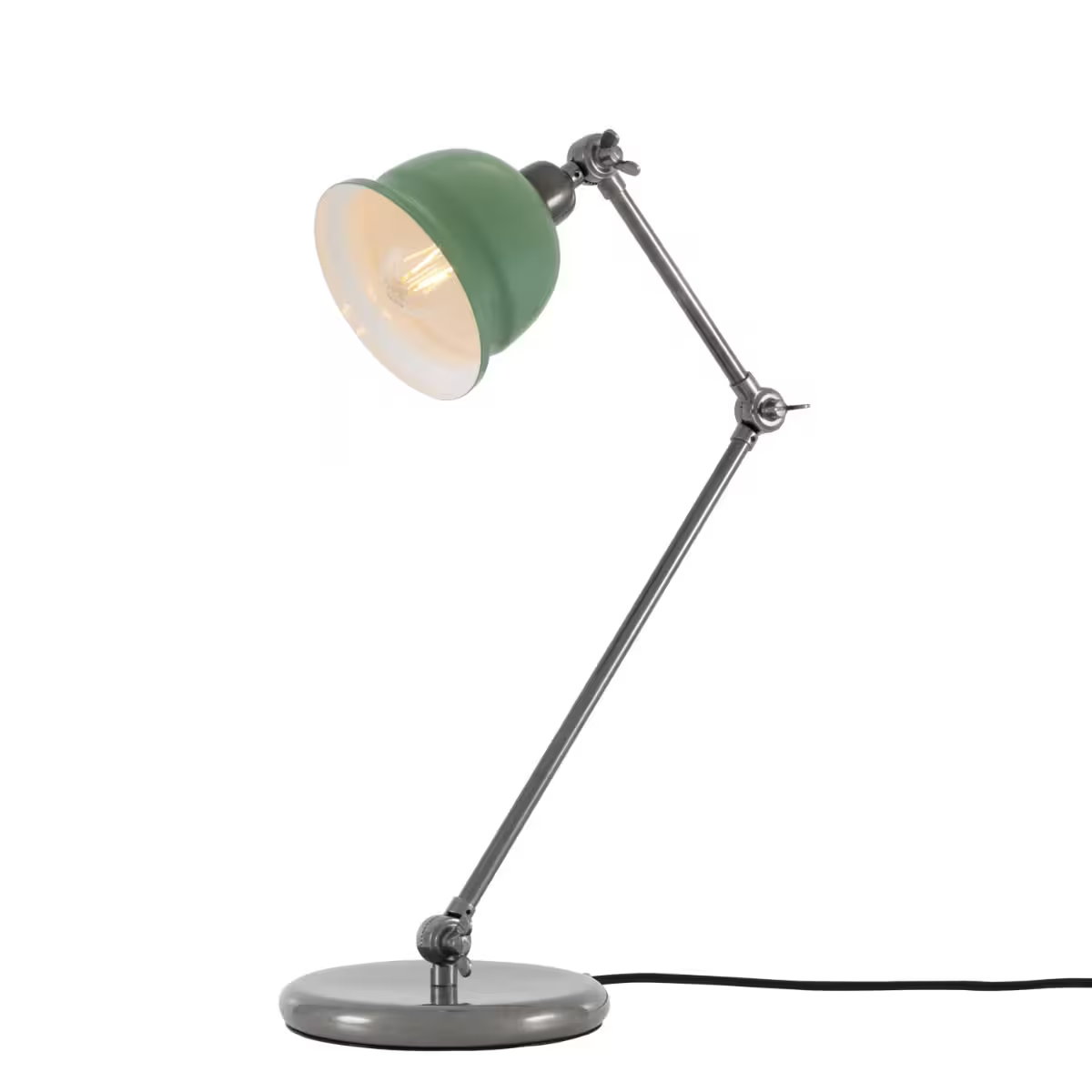 Nico Vintage Brass Table Lamp