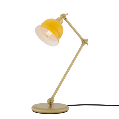 Nico Vintage Brass Table Lamp