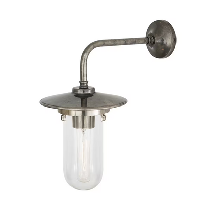 Florin Well Glass Bathroom and Outdoor Wall Light