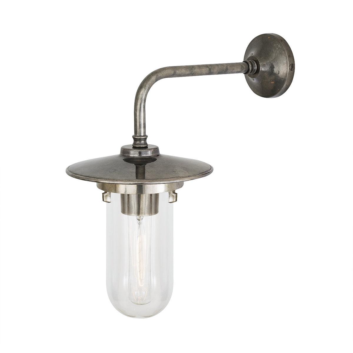 Florin Well Glass Bathroom and Outdoor Wall Light