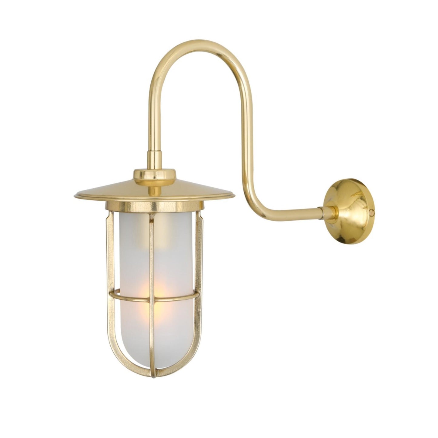 Mullan Lighting Fabo Well Glass Wall Sconce